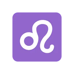 Leo animated emoji