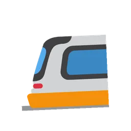 Light rail animated emoji