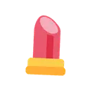 Lipstick cartoon animated emoji