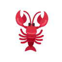Lobster cartoon animated emoji