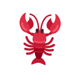 Lobster animated emoji