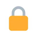 Locked cartoon animated emoji