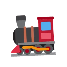 Locomotive animated emoji