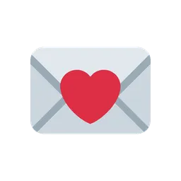 Love letter animated emoji