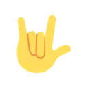 Love-you gesture cartoon animated emoji