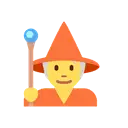 Mage cartoon animated emoji