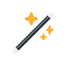 Magic wand animated emoji