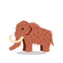 Mammoth cartoon animated emoji