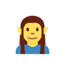 Man elf cartoon animated emoji