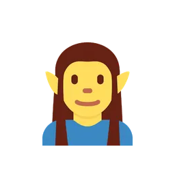 Man elf animated emoji