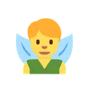 Man fairy cartoon animated emoji