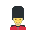 Man guard cartoon animated emoji