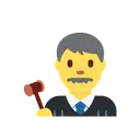 Man judge cartoon animated emoji