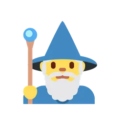 Man mage animated emoji