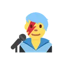 Man singer cartoon animated emoji