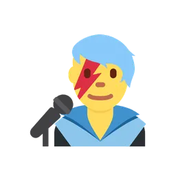 Man singer animated emoji