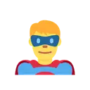 Man superhero cartoon animated emoji
