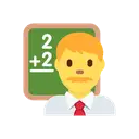Man teacher cartoon animated emoji