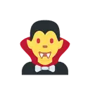 Man vampire cartoon animated emoji