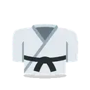 Martial arts uniform cartoon animated emoji