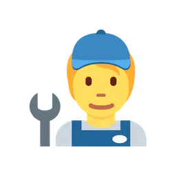Mechanic animated emoji