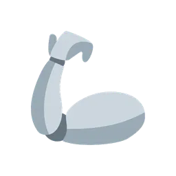 Mechanical arm animated emoji