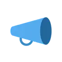 Megaphone cartoon animated emoji