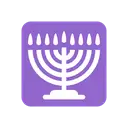 Menorah cartoon animated emoji