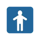 Men’s room cartoon animated emoji