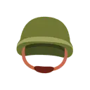 Military helmet cartoon animated emoji