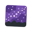 Milky way cartoon animated emoji