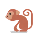 Monkey cartoon animated emoji
