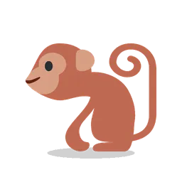 Monkey animated emoji