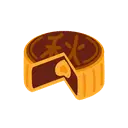Moon cake cartoon animated emoji