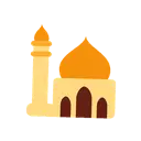 Mosque cartoon animated emoji
