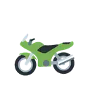 Motorcycle cartoon animated emoji