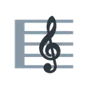 Musical score cartoon animated emoji