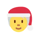 Mx Claus cartoon animated emoji