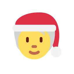 Mx Claus animated emoji