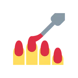 Nail polish animated emoji
