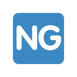 NG button animated emoji