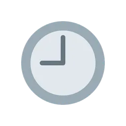 Nine o’clock animated emoji
