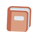 Notebook with decorative cover cartoon animated emoji