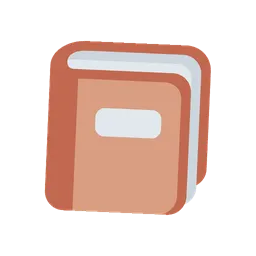 Notebook with decorative cover animated emoji