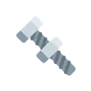 Nut and bolt cartoon animated emoji