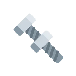 Nut and bolt animated emoji
