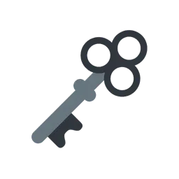 Old key animated emoji