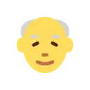 Old man cartoon animated emoji