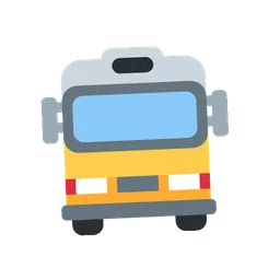 Oncoming bus animated emoji