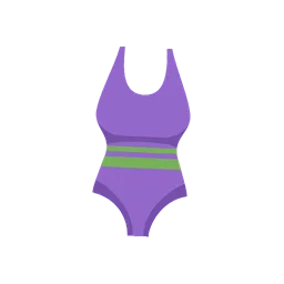 One-piece swimsuit animated emoji